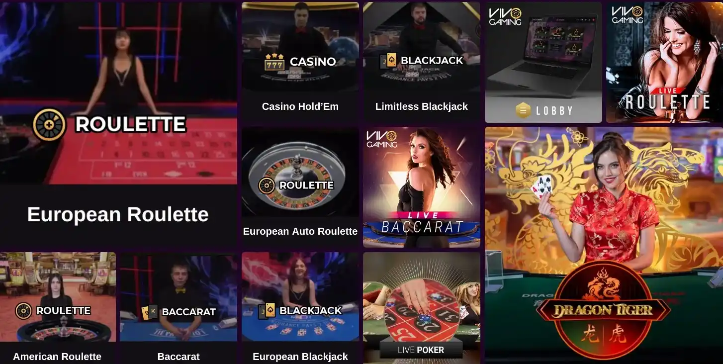 Avantgarde Casino live roulette and blackjack
