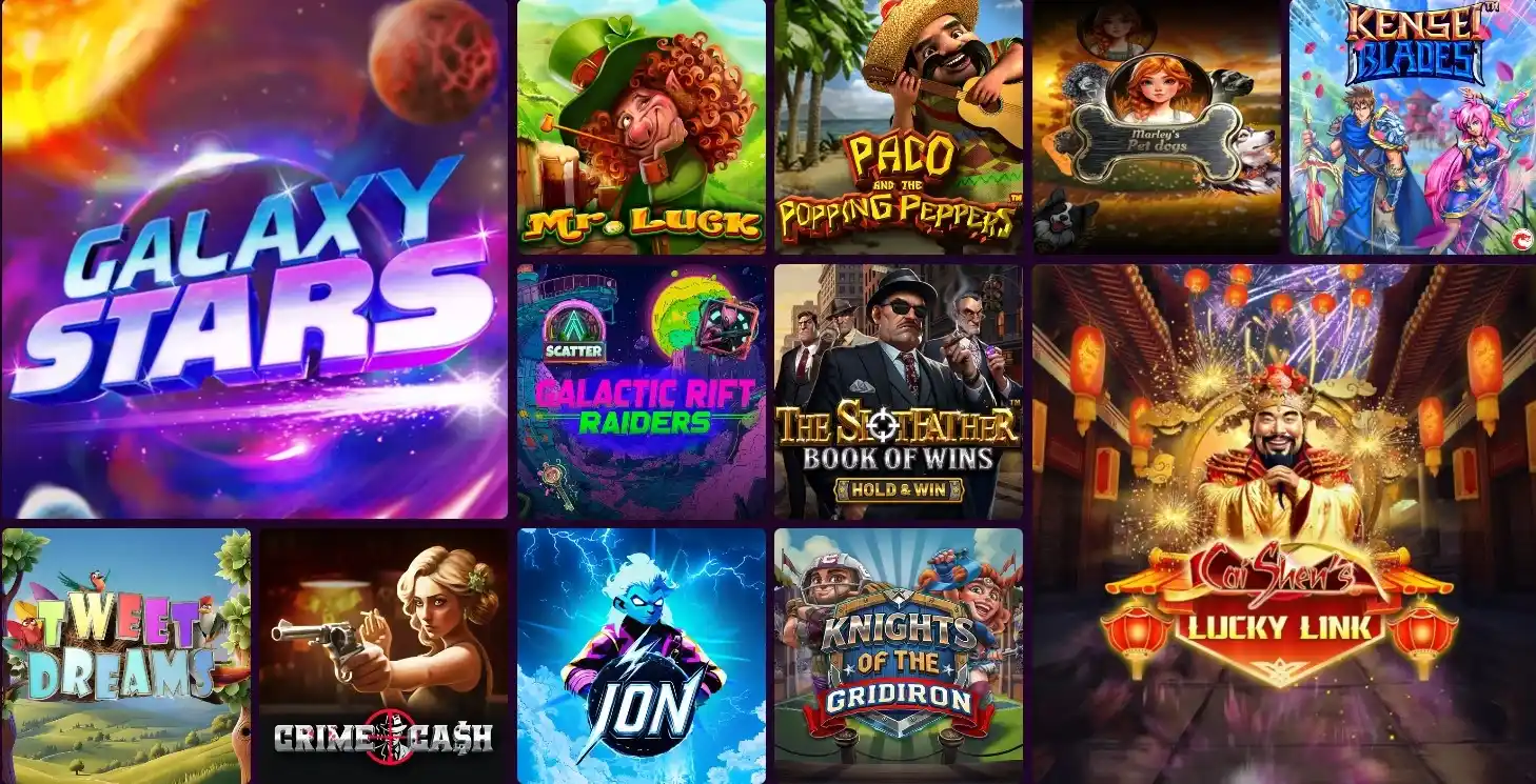 Avantgarde Casino top slot games selection